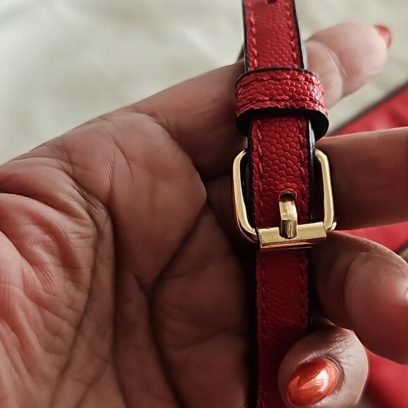 HOST PICK🥳 Aldo Women's Faux Leather CrossBody Shoulder Bag 10×11" Red - Picture 12 of 16